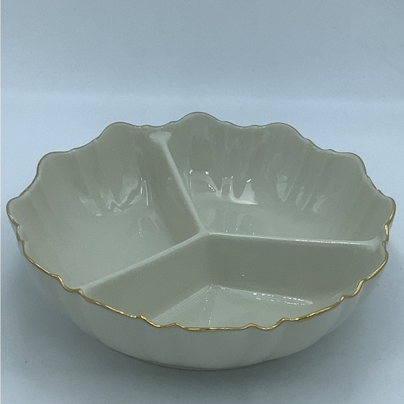 Lenox  Symphony Divided Serving Bowl - Picture 1 of 5